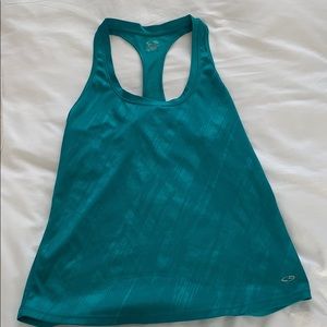 Teal champion work out top